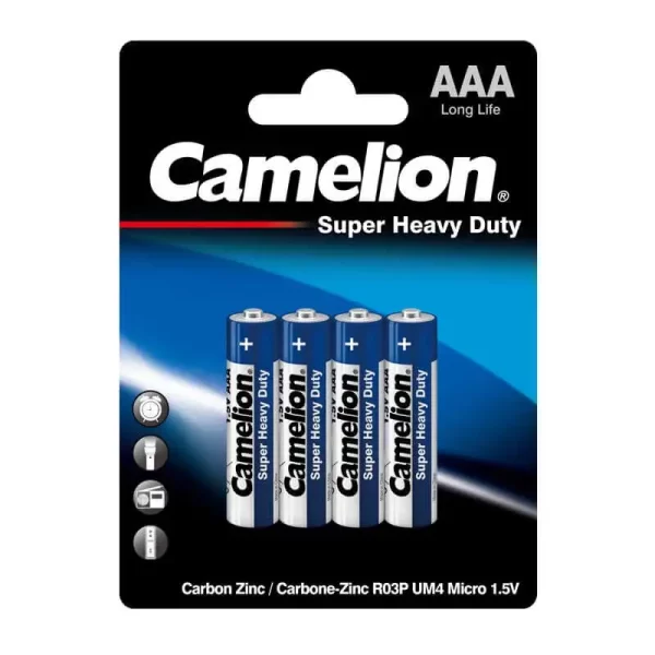 pack of Camelion super heavy duty batteries