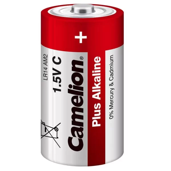 Camelion plus alkaline C size batteries - LR14 (2 batteries)