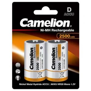 pack of Camelion D size battery